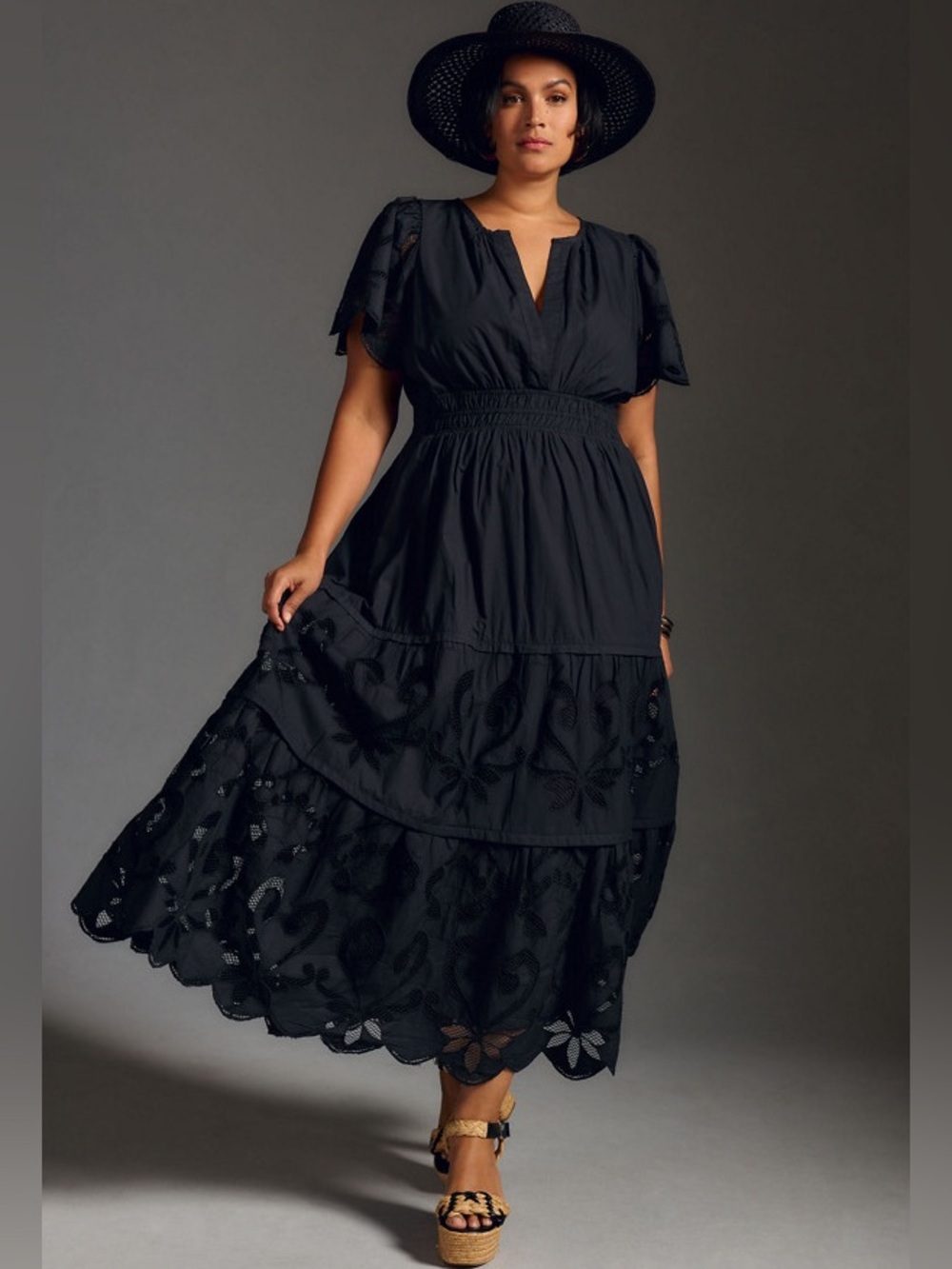 Anthropologie The Somerset Maxi Dress: Cutwork Edition